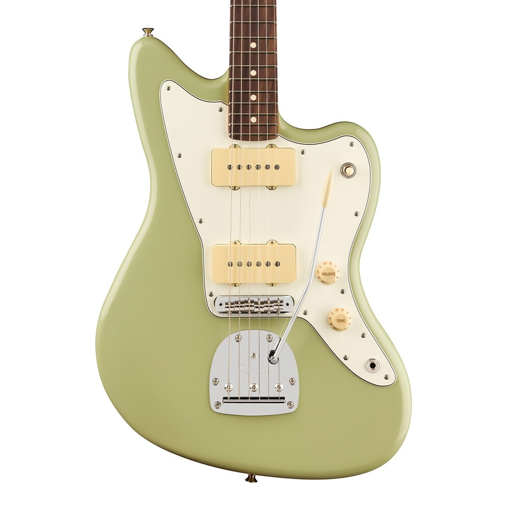 ニ*ー様 Fender / Player Series Jazzmaster Fender Player II Jazzmaster Gülağacı Klavye Birch Green Elektro